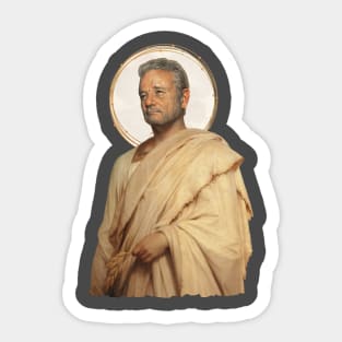 saint bill murray Sticker